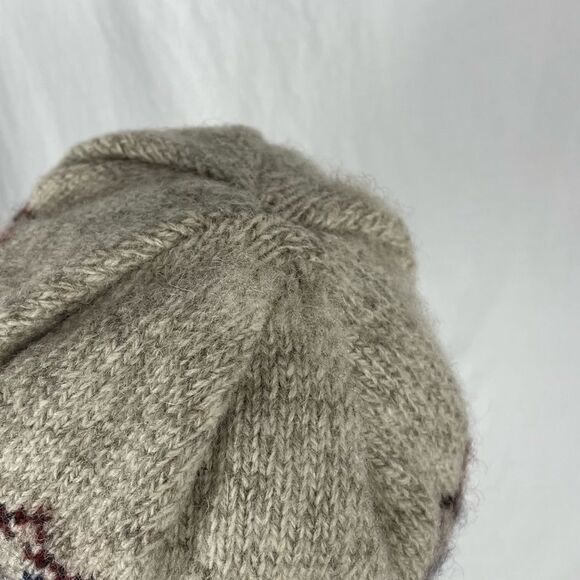 Vintage Knit Wool Winter Hat, Headband, & Mitts Set - Picture 6 of 7